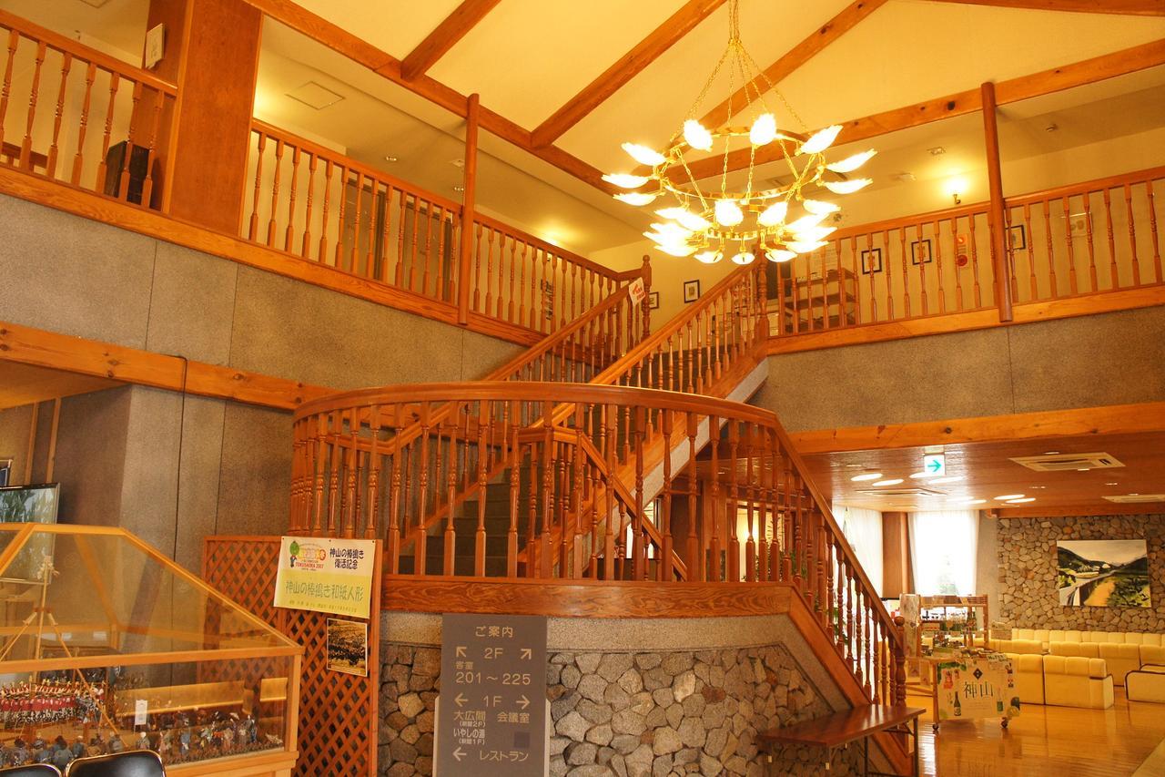 Kamiyama Onsen Hotel Shikinosato & Iyashinoyu Tokushima Bagian luar foto